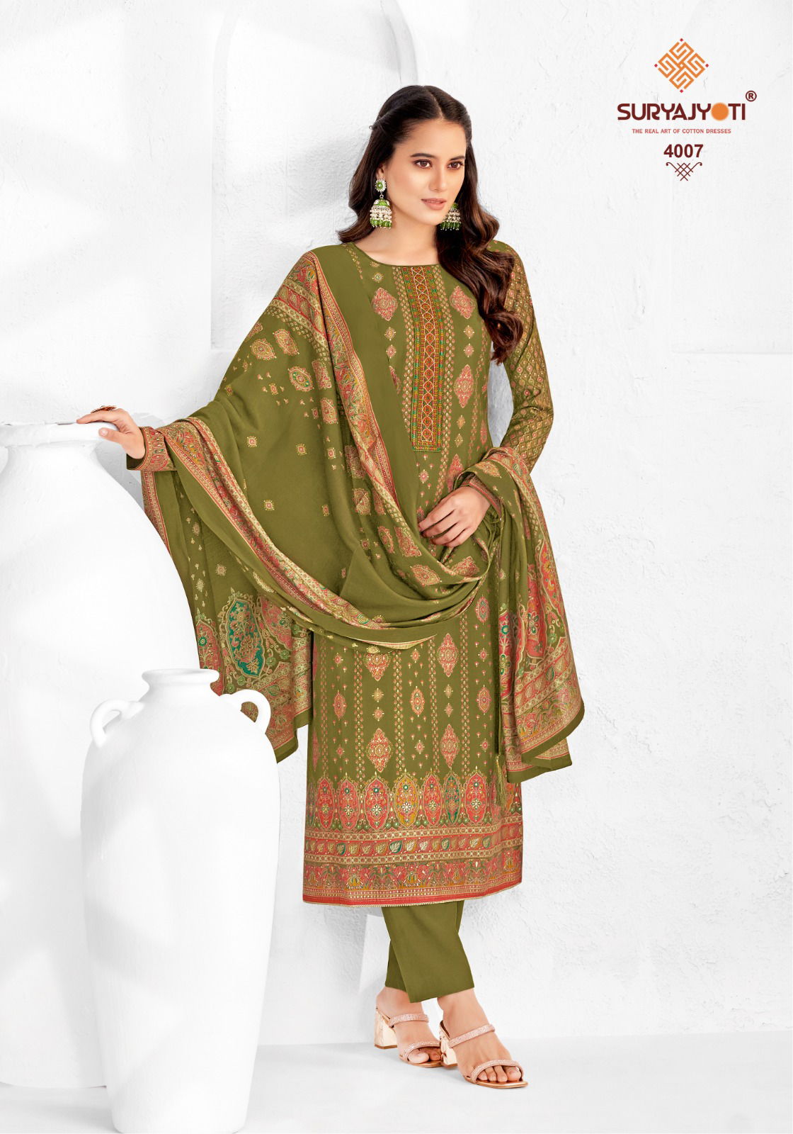 Pushpa Vol 4 By Suryajyoti Discharge Printed Modal Dress Material Wholesale Shop In Surat
